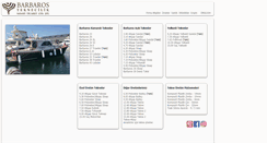 Desktop Screenshot of barbaros-tekne.com.tr